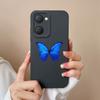For Vivo Y03 4G Phone Case Butterfly Cute Cat Lightweight Liquid Silicone Camera Protection Back Cover For Vivo Y 03 Funda Shell