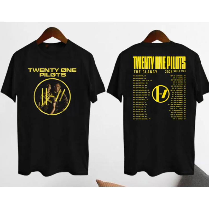 Clancy Tour 2024 Pilotss band Shirt, Pilotss band tshirt cm