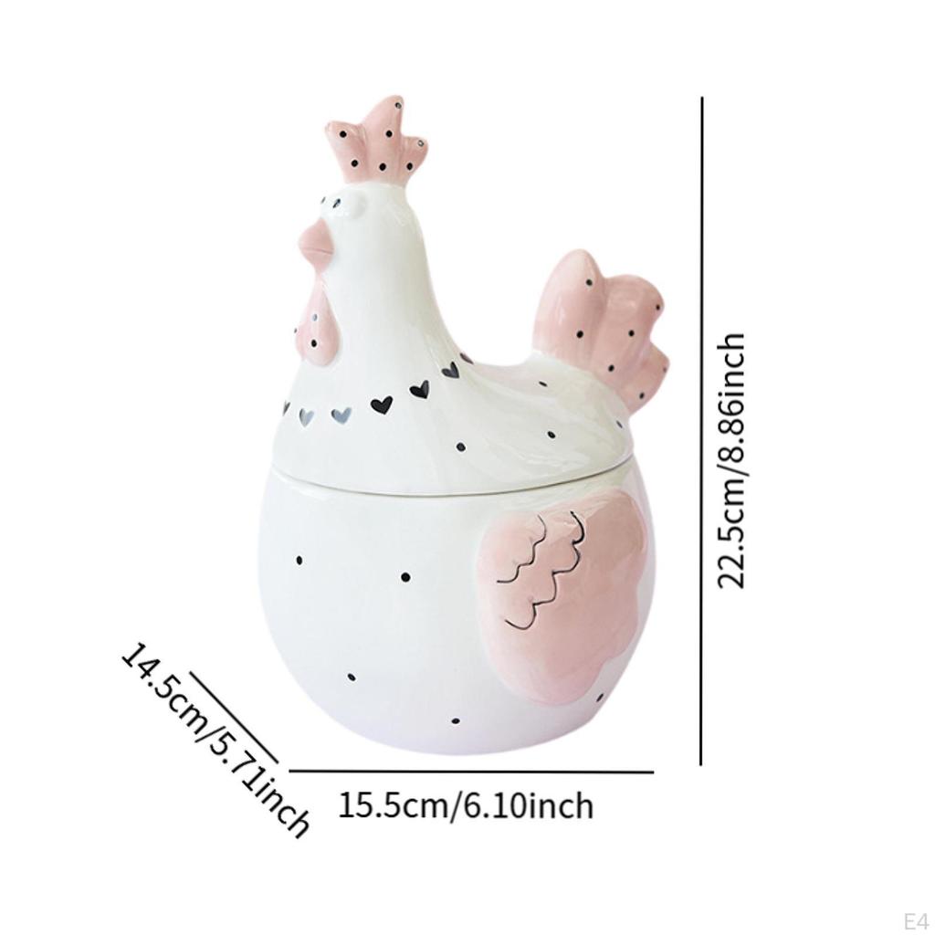 Canister for Storage Jar Decorative Container Office Home Bar
