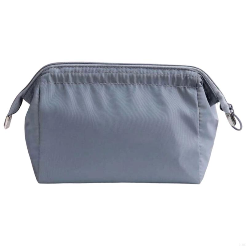 

Multi Pocket Makeup Storage Bag Waterproof Travel Cosmetic Case Polyester Fabric Neutral Palette J0MC