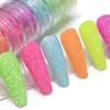 Connected Bottled Sparkling Colored Wool Powder Nail Shining Sweater Powder Sugar Powder Autumn/Winter Nail Shining Powder