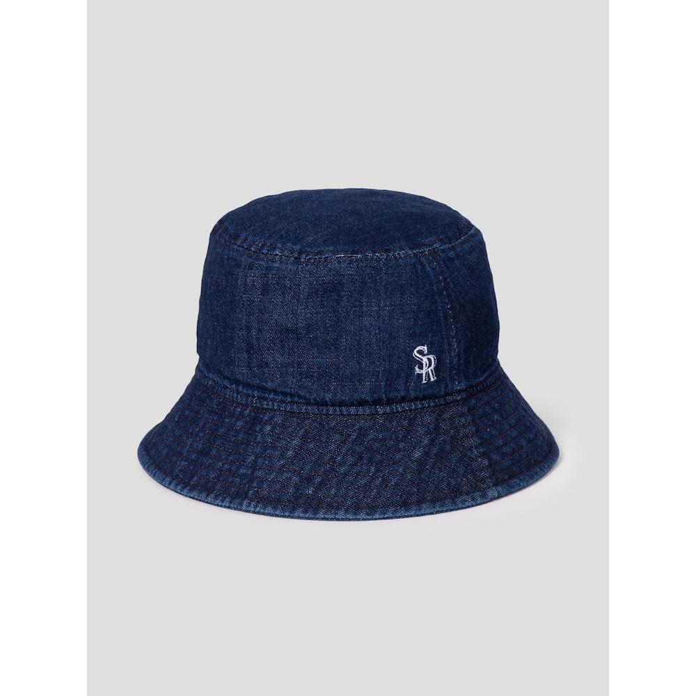 8seconds Denim Embroidered Bucket Hat Navy
