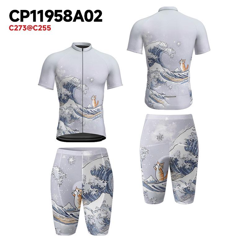 

Летний комплект мужской и женской велоджерси для активного отдыха 2025 - Стильный нишевый дизайн 3XL