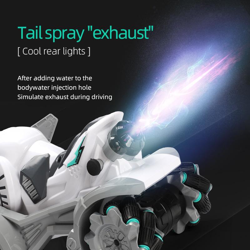 Tiger Drift Spray Racing Muzică Lumină Viteză Mare 2.4g Telecomandă Mașină Electrică Jucărie pentru Copii