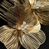 1 stuks Dames Handgemaakte Haarkam met Gouden Strik, Perfect voor Bruidsfeest, Festival, Volwassen Cadeau Elegant
