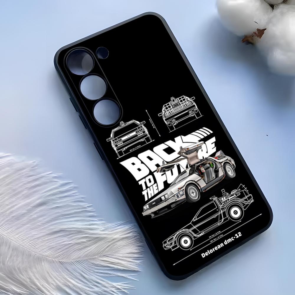 

Movie Back To The Future Phone Case For Samsung S26 S25 Ultra S24 S23 S22 S21 S20 Plus Fe Galaxy A54 Silicone Cover Galaxy S26
