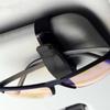 Car Glasses Case Universal Car Sun Visor Glasses Holder Sunglasses Clip Card Eyeglasses Holder Auto Interior Accessories