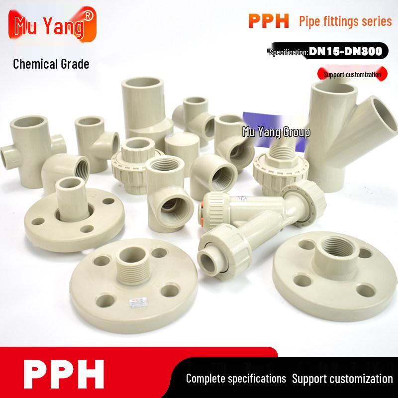 PPH Hot Melt Reducing Tee & Cross Tee Connector