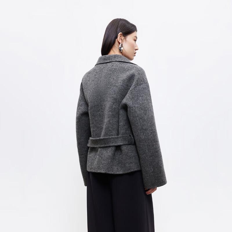 Veromoda Women's Wool Blend Double-faced Short Coat