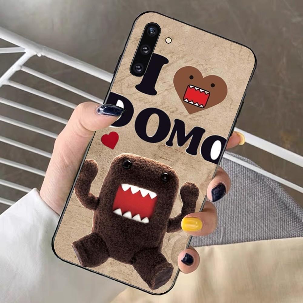 Cute Domo-kun Phone Case For Samsung Note 8 9 10 20 pro plus lite M 10 11 20 30 21 31 51 A 21 22 42 02 03
