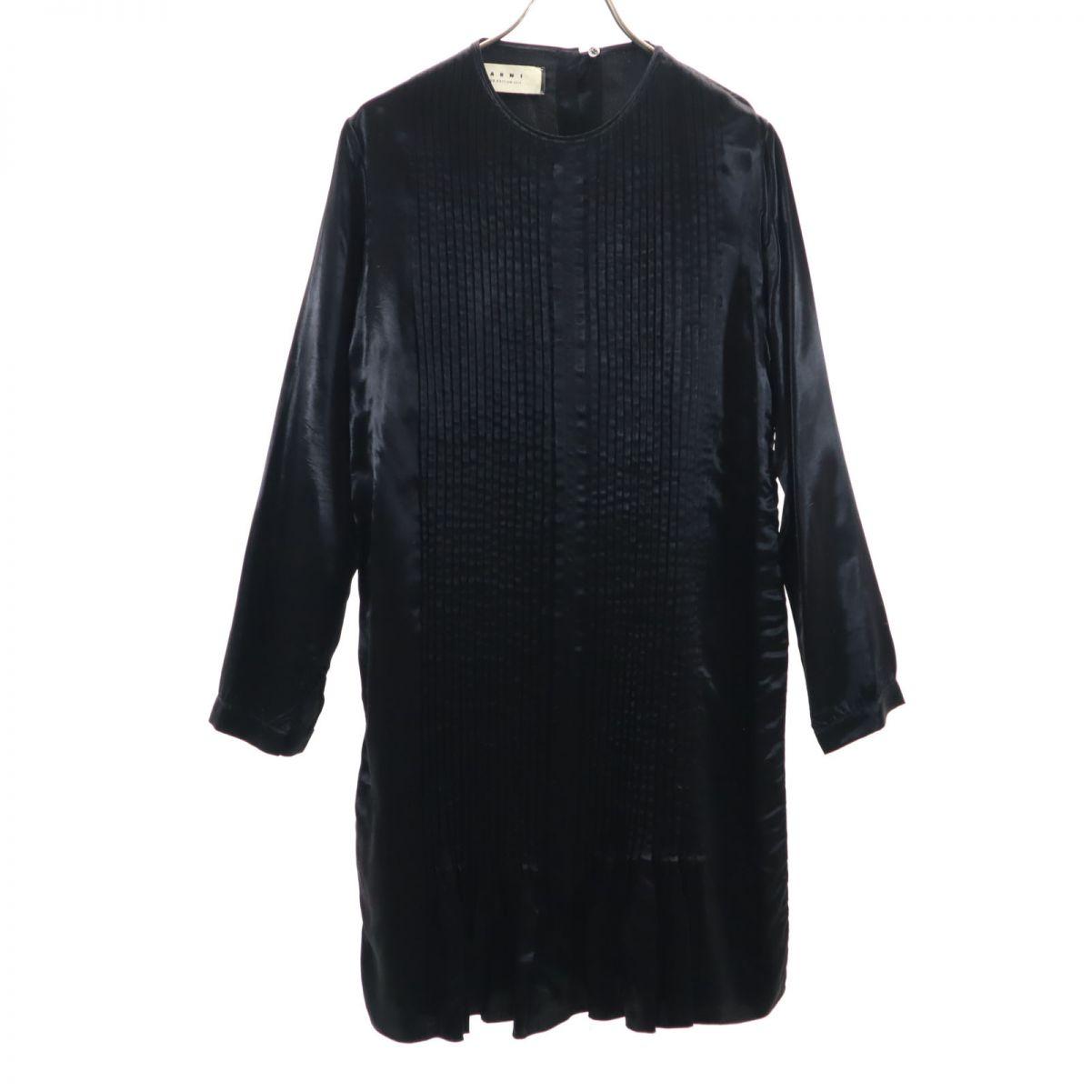 

MARNI Long sleeve Long dress 42 Black series Women Used