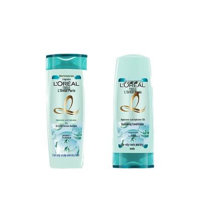 L'Oréal Hyaluronsäure Feuchtigkeitsspendendes Anti-Schuppen Shampoo & Spülung Set