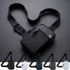 Casual Men Shoulder Chest Bag Nylon Waterproof Outdoor Sport Running Cycling Belt Bag Large Capacity Travel Phone Pouch Bag
