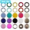50-100Pcs Metal Prong Snap Button Hollow/Solid Press Prong Ring Button Studs Fasteners For Clothes Garment Sewing Bags Shoes