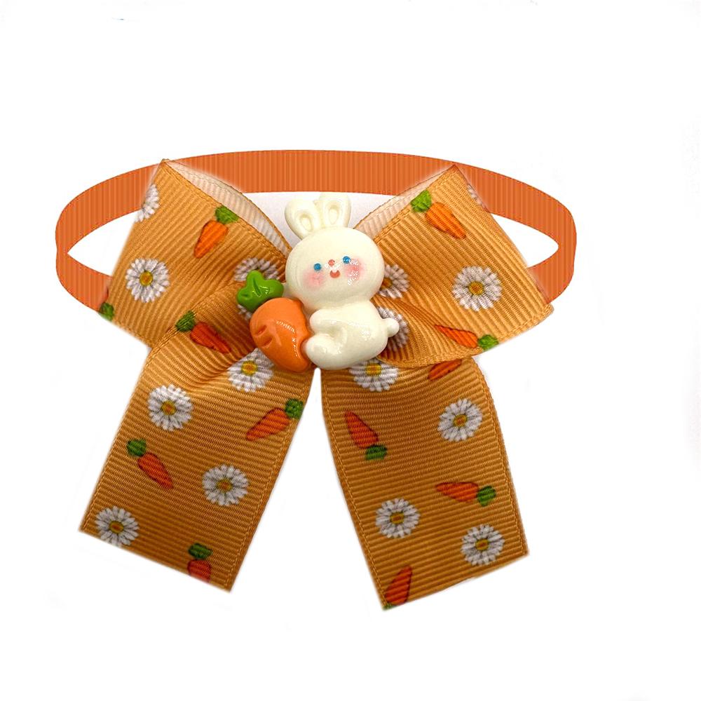50/100pcs Easter Pet Dog Bow Ties Small Dog Fashion BowTie Adjustable Collar Pet Grooming Bows Dog Accessories for Small Dogs