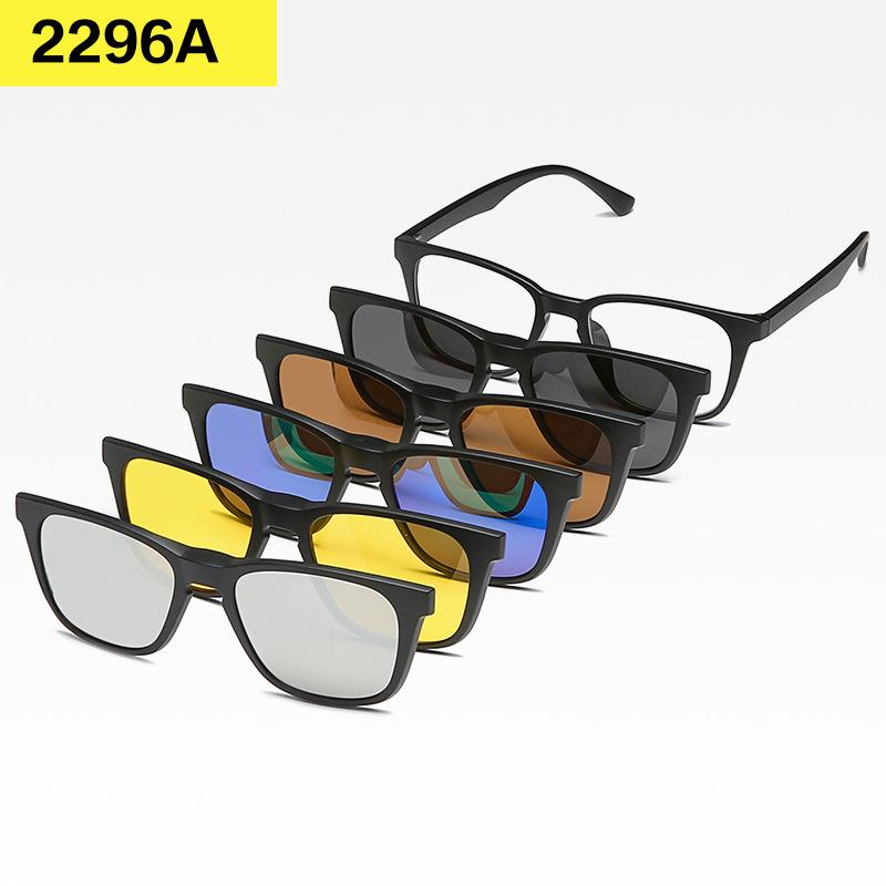 

1 Plus 5 Магнитные очки Солнцезащитные очки Tr Frame Поляризованные очки Очки ночного видения Очки для вождения Солнцезащитные очки PC rack 5 pieces