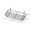Iris Ohyama Mesh Panel Tray Small MPA-TS Black