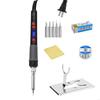 Electric Soldering Iron 96W Adjustable Constant Temperature 180-500℃ Fast Heat M68E