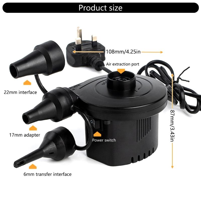 Travels Air Pumps Paddling Pool Pumps Airbed Camping Pumps Boats Air Pumps for Home Use Camping