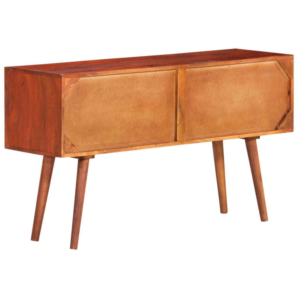 Sideboard 110x30x59 cm Solid Mango Wood