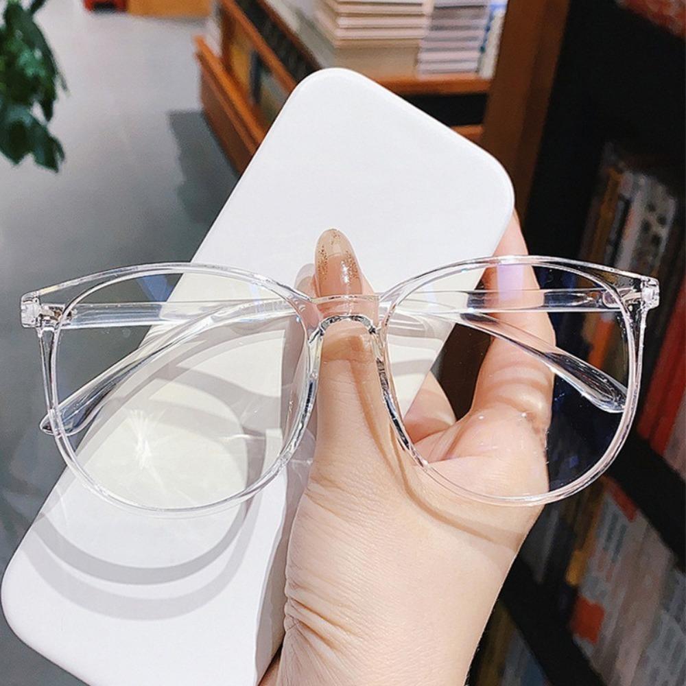 Anti-blue Light Optical Glasses Unisex Glasses Retro Ultra-light Large Square Frame