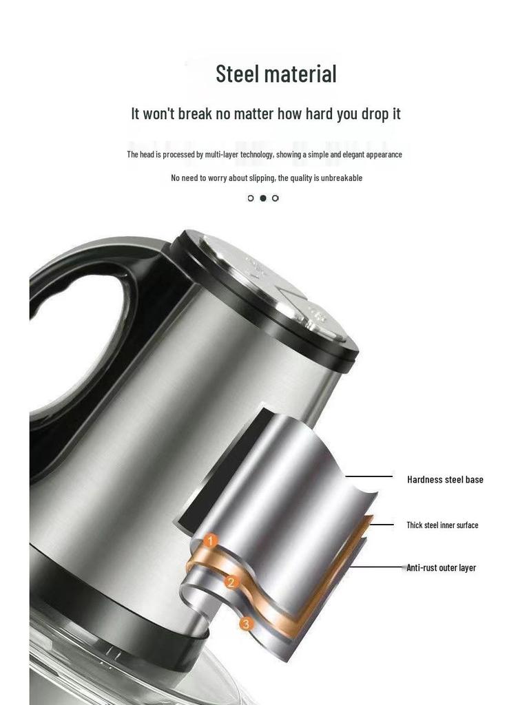 Electric Meat Grinder & Food Processor: Dough Mixer & Dumpling Stuffing Machine
