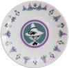Moomin Dish Set Soy Sauce Chinese Series Snufkin Microwave and Dishwasher Made in 2-Piece (Gyoza Dish, Dish) - Merchandise, Safe, Japan, MM5703-324P