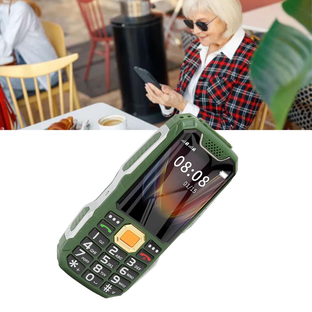 Big Button 2G Senior Cell Phone Dual SIM Card 2400mah Unlocked Cell Phone for Elderly