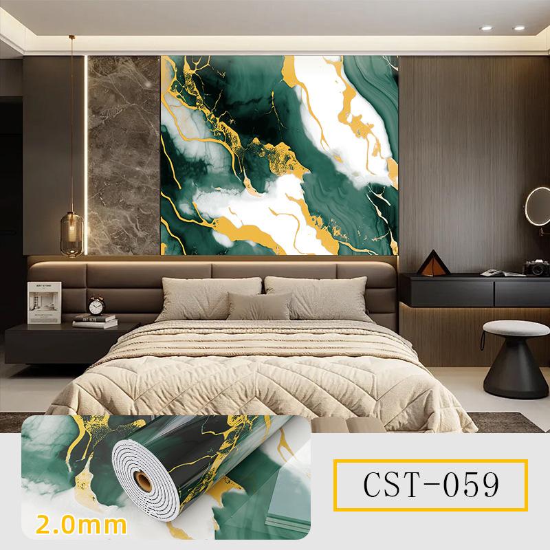 Roll-up Fliesenaufkleber Tapete Selbstklebend Wasserdichte Tapete Verdickter Marmor Verdickte Rolle Dekorative Wandaufkleber