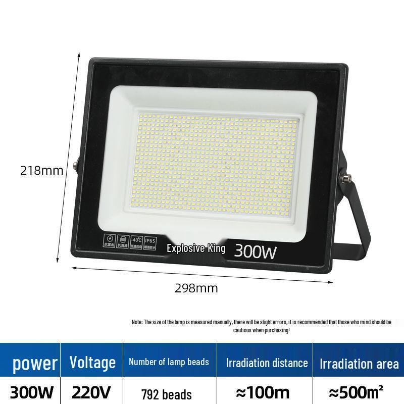LED Waterproof Outdoor Spotlight Floodlight for Advertising and Courtyard Lighting