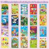 Children Coloring Book Set With Cartoon Animal And Mermaid Illustrations For Kids Gift Giving