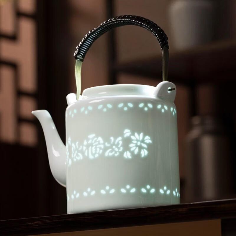 Jingdezhen Linglong Ceramic Tea Set