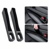1 Pair Multifunctional Seat Crevice Organizer Black Car Crevice Filler Box  For Tesla Model Y