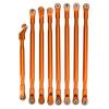 RC Rod Link Linkage Set Pull Rod with Sway Bar Aluminum for Axial SCX6 JLU 1 6 RC Car VehicleOrange