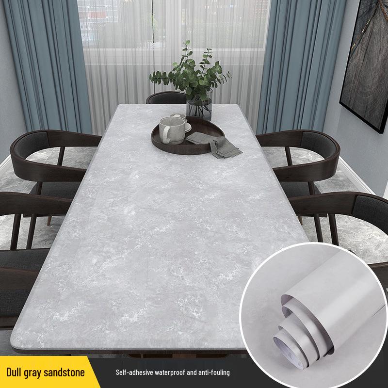 3D Marble Wall Sticker: Self-Adhesive, Oil-Proof, Thickened Decor for Bathroom, Kitchen, Wardrobe