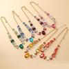 Decoration Vintage Chunky Necklace Charm Exaggerated Necklace Rhinestone Necklace  Gifts