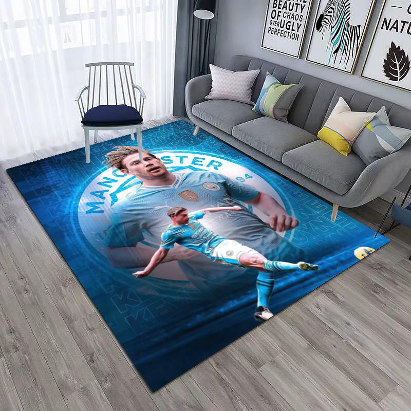 Former Manchester City F.C. Belgian athlete Kevin De Bruyne carpet is suitable for living room and bedroom doormats office balcony decorative carpet 1