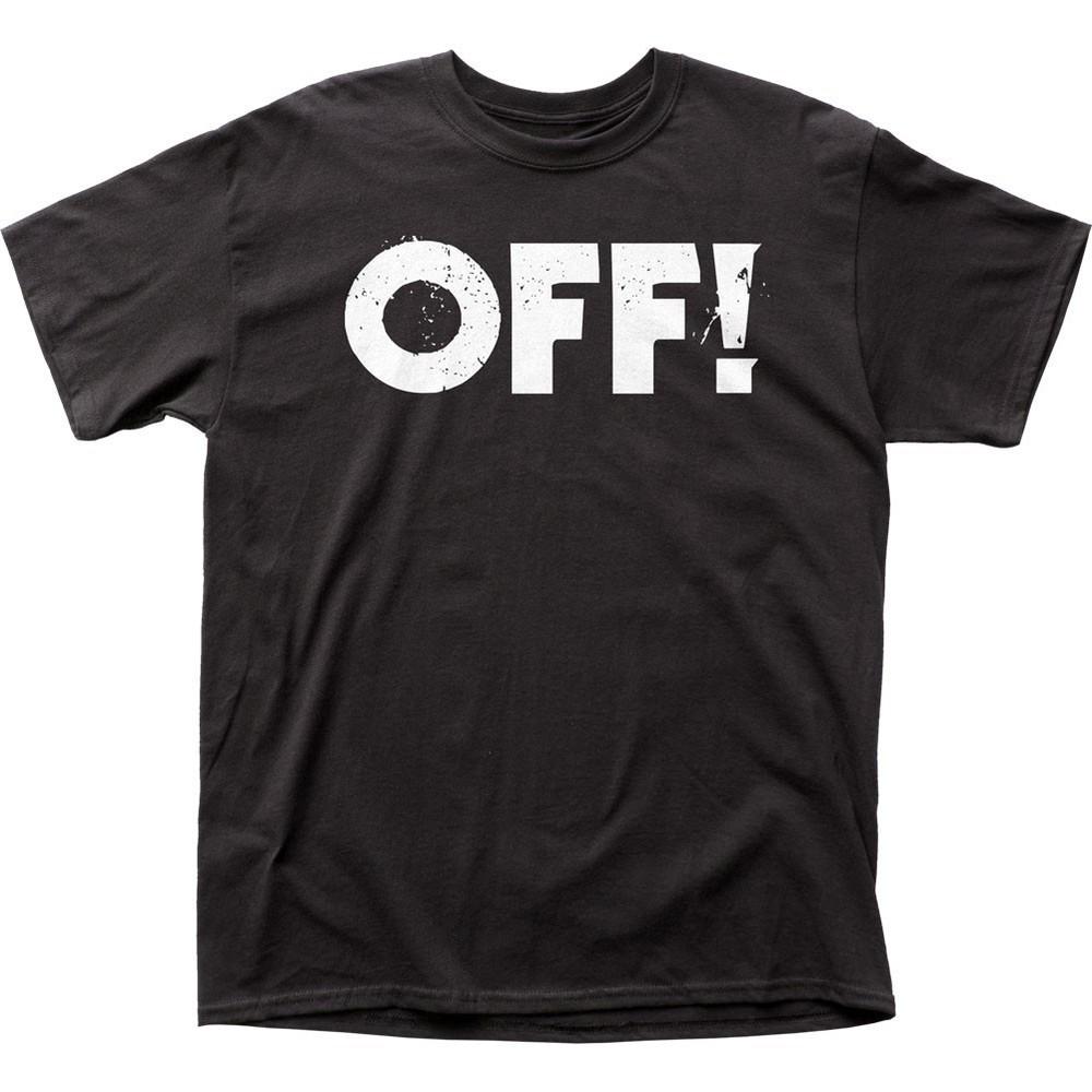 

OFFLogo Mens T Shirt Music Classic Rock N Roll Band Tee New Black Unisex T-Shirt S