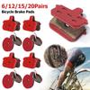 6-20 Paar MTB Fahrrad Bremsbeläge Harz Fahrrad Bremsbeläge Hydraulische Scheibenbremsbeläge für Mountainbike Teile Fahrradzubehör