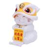 Löwentanz Katze Auto Armaturenbrett Ornament Solarbetrieben Kunststoff Auto Nickende Chinesische Glückskatze Löwe