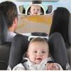 Cartoon Plush Toy Safety Baby Observation Mirror Soft Car Rear Seat Mirror  Back Seat