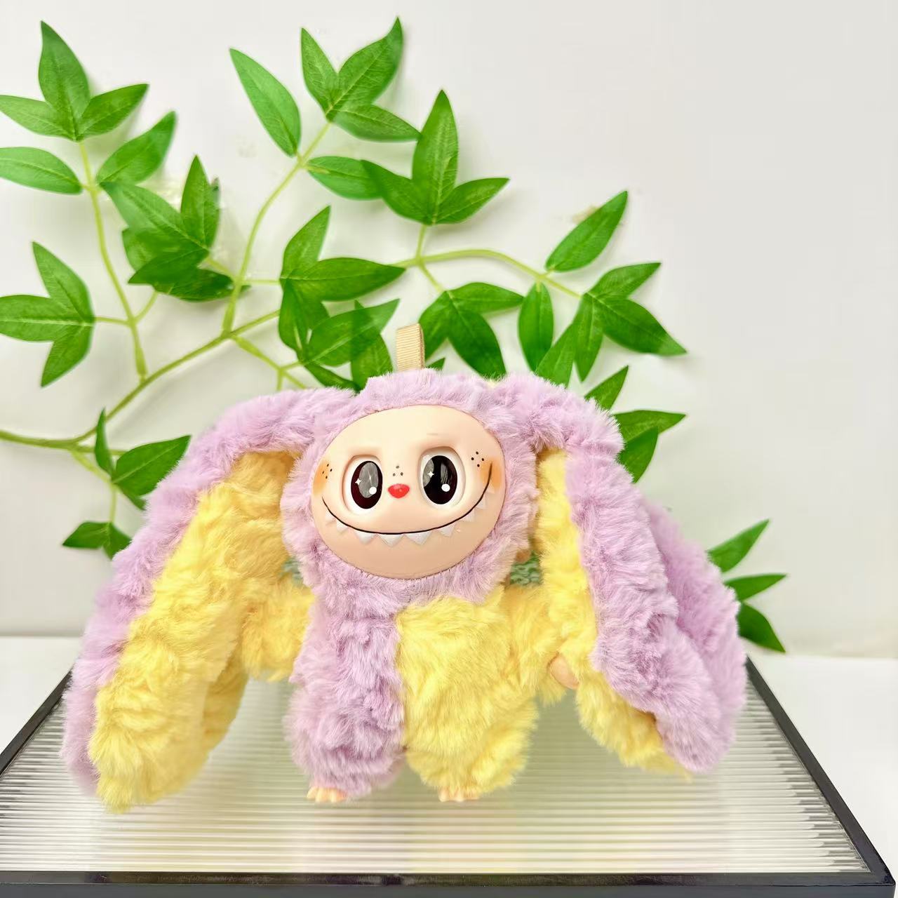 

Весенний Дикий Ухо Гранулированный Шкив Ткань Винил Плюшевая Кукла Подвеска Модный Игра Пара Аксессуары Кукла жёлтый