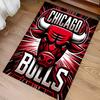 Chicago Bulls logo Print Area Rug-Soft,Washable Non-Slip Indoor Mat Office Chairs,Living Room,Home Office Decorative Rug