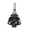 Aluminum Alloy Dog Hole Reamer Tool 19mm Drill Bit Dog Hole Chamfering Kit  For Workbench