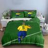 Soccer player celebration graphic. Bedding sets Duvet cover sets Duvet covers Pillowcases(1 * Duvet Cover 2 * Pillowcases without duvet insert)