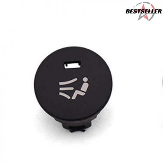 Left Central Control A/C Panel Blowing Switch Button Knob Cover For BMW 5  E60