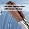 Premium Wooden Tongs with Stainless Steel Tips Barbecue Wood Tongs Perfect for Cooking Grilling and Salad Serving