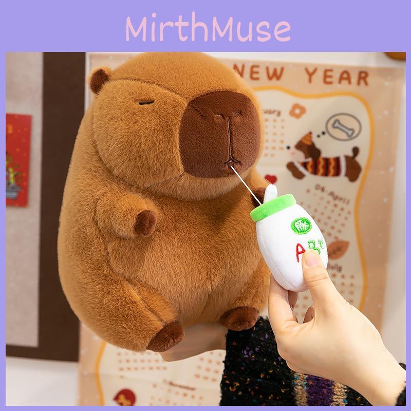 Plush Toys Capybara With Pp Cotton Filling Baby Nursery Children Dolls Gift