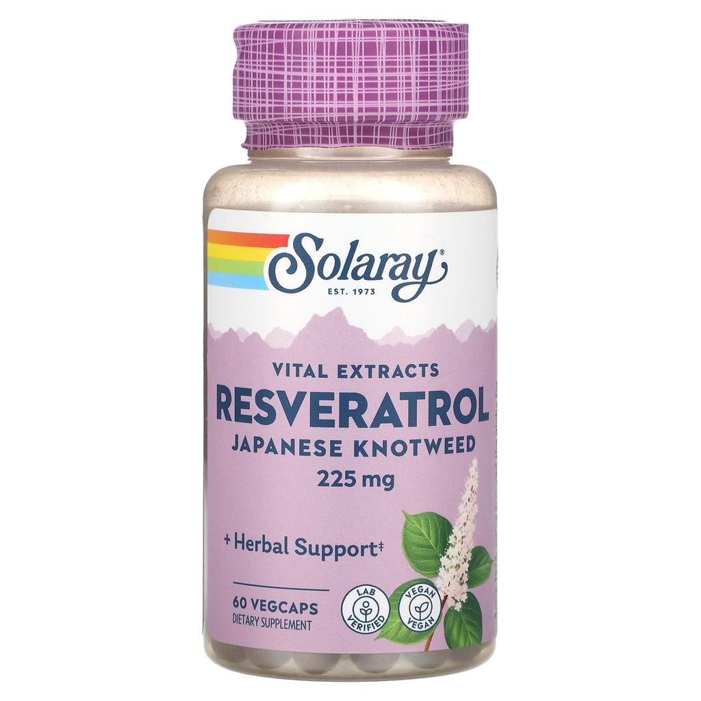 Essential Extract, Resveratrol (Japanese Knotweed), 225Mg, 60 Veggie Capsules