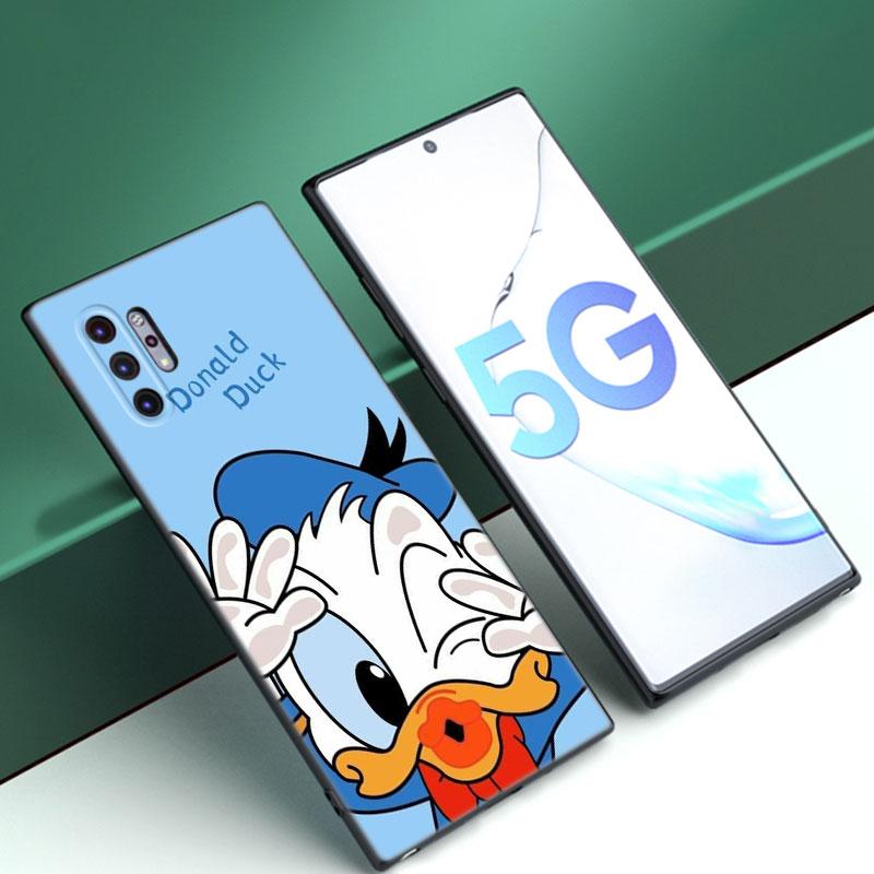 D-donald Duck Phone Case For Samsung Note 10 Lite 20 Ultra M04 M13 M32 4G M14 M33 M34 M42 M52 M53 M54 M55 5G M11 M12 M21 M31 M51